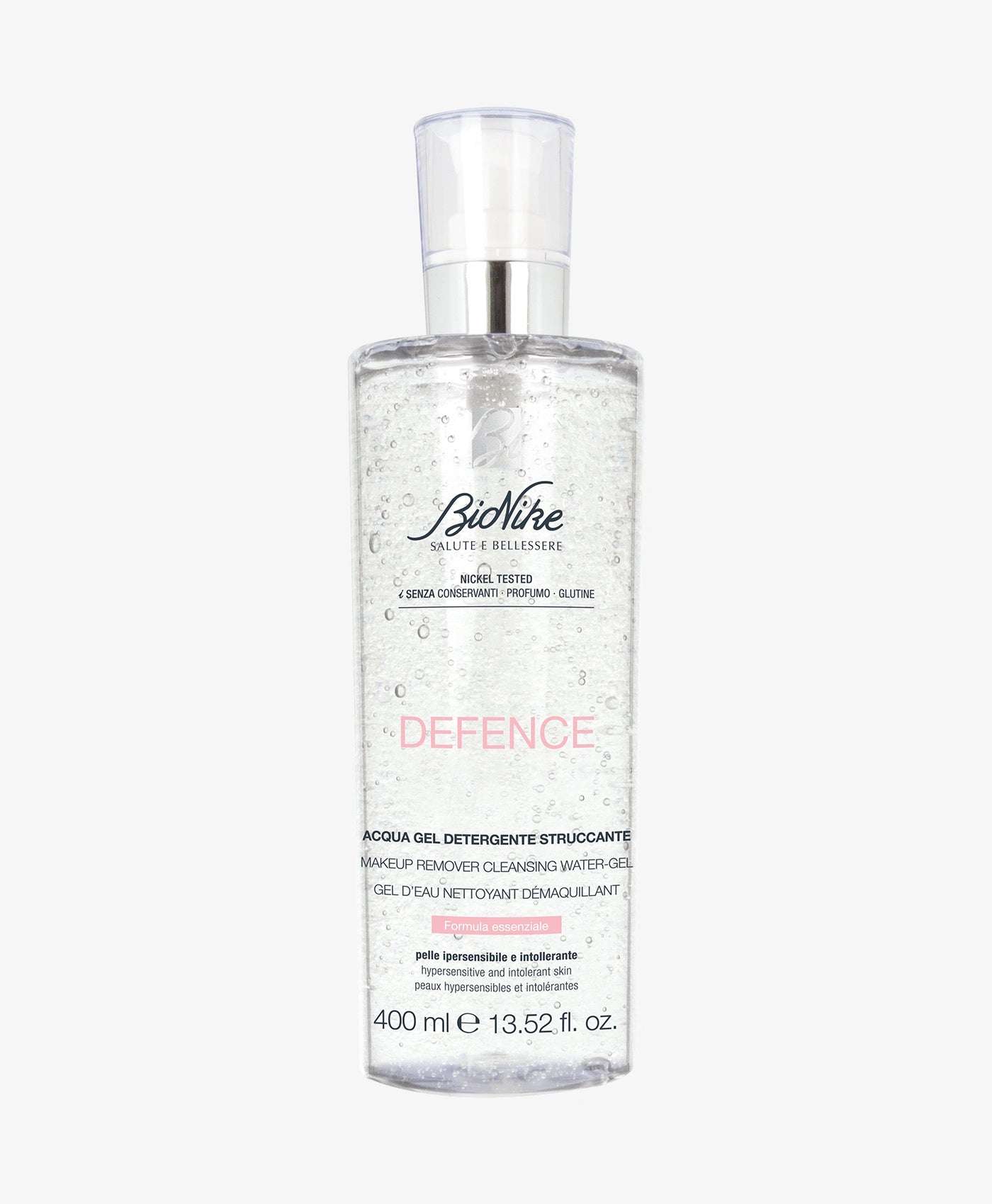 BioNike Defence Cleansing Water Gel Makeup Remover 400ml