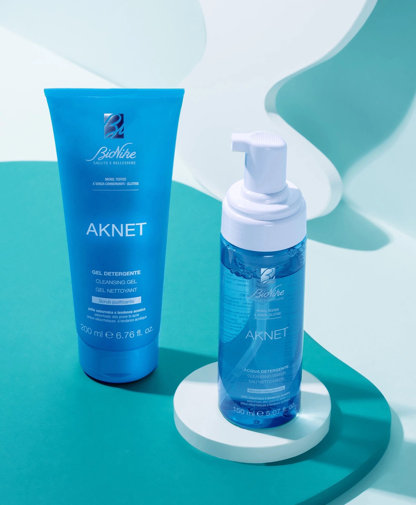 BioNike Aknet Cleansig Gel - Exfoliante Purificante / 200ml